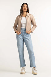 Beige Basic Jacket WM-JKT-WS23-043